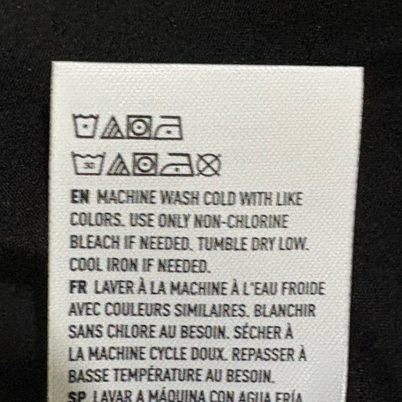 American Eagle XL Black Smocked Tiered Maxi Dress Lined Spaghetti Straps Pockets - Picture 12 of 15